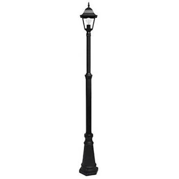 Farola exterior Spica 1xE27 negro