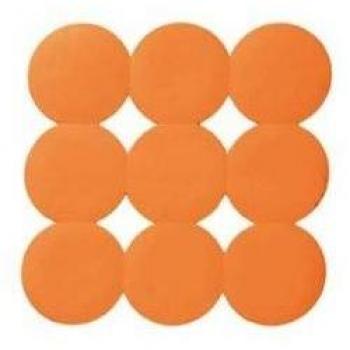 Gedy 9855556730 Antideslizante ducha, Naranja
