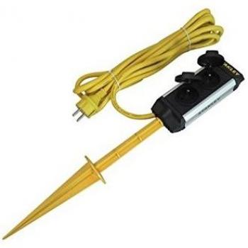 Stanley estn2sp de 2 Compartimento de Enchufe Leste con Tapas y Estaca
