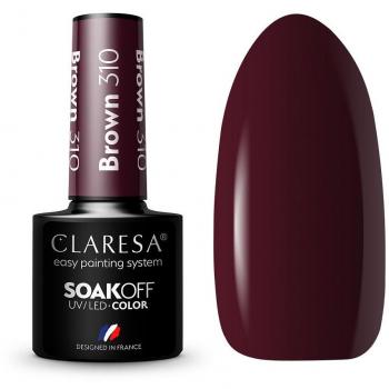 Esmalte Semipermanente Soak Off UV/LED Clareza 310 Marrón 5g