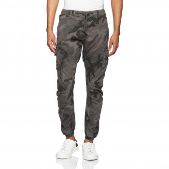 Urban Classics Men's Dark Camo Cargo Jogging Pants