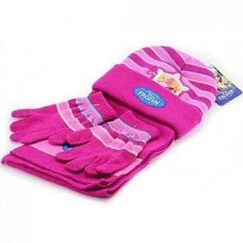 SET GORRO, GUANTES Y BUFANDA FROZEN