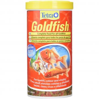 Tetra Goldfish Flakes - Alimento para todos los peces dorados y otros peces de agua fría, 1 L