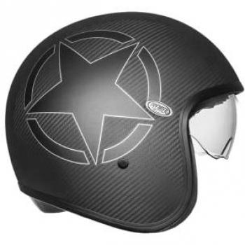 Casco Jet Premier Vintage Star Carbon BM XL