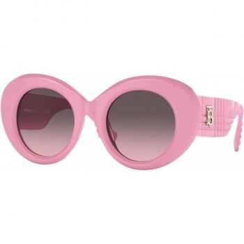 Burberry Be4370U Col. 40295M Women's Round Pink Sunglasses