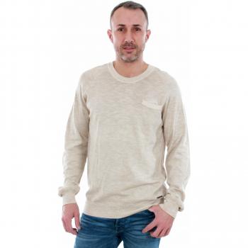 Calvin Klein Jersey Jeans Hombre M Beige J3EJ302035 290