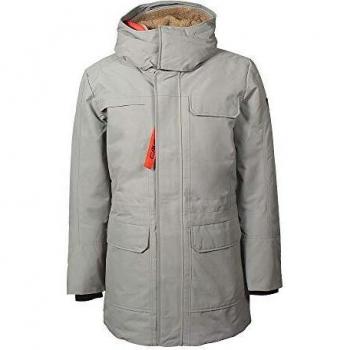 CMP 39K2927 MASTICE 48 - Parka para hombre con botones y capucha