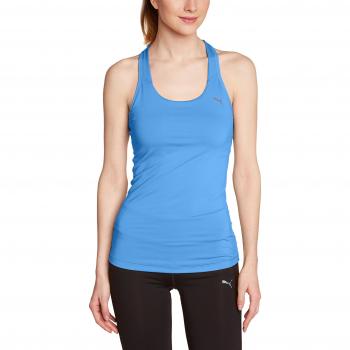 PUMA WT Essential RB Tank Top - Camiseta para mujer, color azul, talla L