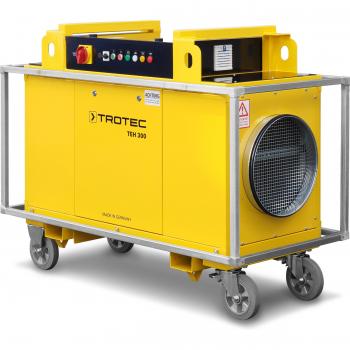 Calefactor eléctrico Trotec TEH 300 - Calentador de aire portátil, eficiente y compacto