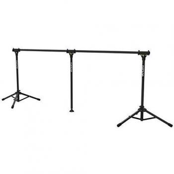 Topeak Rally Stand Expositor de bicicletas, color negro, ideal para deportes y aire libre, con diseño plegable, estructura resistente y capacidad para sostener bicicletas de diferentes tamaños