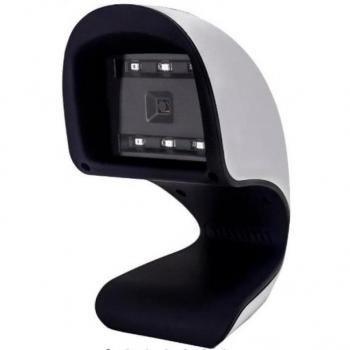 Nilox NX-CSM-2DUNL Escáner de Códigos de Barras 1D/2D Sobremesa USB Plateado