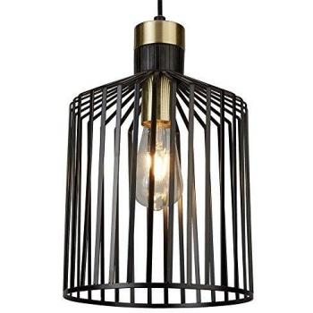 Lámpara colgante Bird de metal, Ø 22 cm