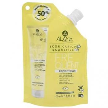 Alama Professional Balsamo Eco Refill Uso Frecuente Para Todos Los Tipos De Cabello 100 ml