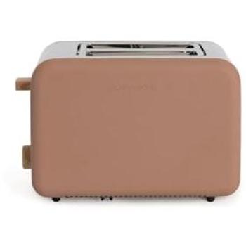 Tostadora Retro Create 850W - Rebanadas Anchas, 6 Niveles de Potencia, Bandeja Recogemigas, Descongelación y Recalentar
