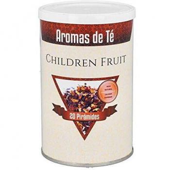 Aromas de Té - Infusiones Variadas - Pirámides de Children Fruit en Formato de 20 Pirámides - Infusión Natural sin Teína - Infusión Elaborada con Frutas y Vitaminas Ideal en Época de Alergias