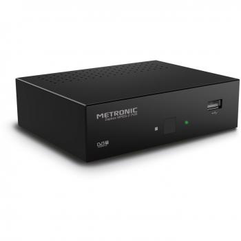 Metronic 441586 Zapbox MPEG-2 PVR - Receptor TDT SD con toma USB,  negro