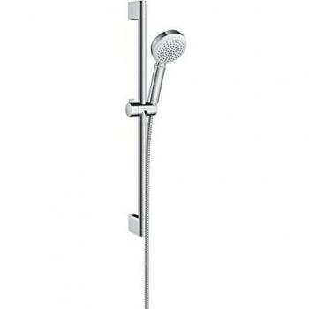 Hansgrohe 26652400 Crometta 100 set de ducha, 0,65m, blanco/cromo