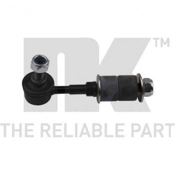 Bieleta de suspensión NK stabilizer link 5115102, compatible con vehículos específicos, fabricada en acero de alta resistencia, incluye juntas y tornillos para instalación, diseño optimizado para reducir el desgaste y mejorar la estabilidad del vehí