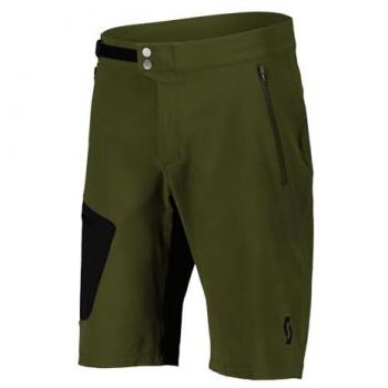 Scott Bermuda de montaña para hombre EXPLORAIR LIGHT, color FIR Green/Black, talla S
