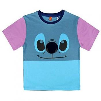 Cerdá Premium Clasicos Disney Stitch Camiseta, Azul