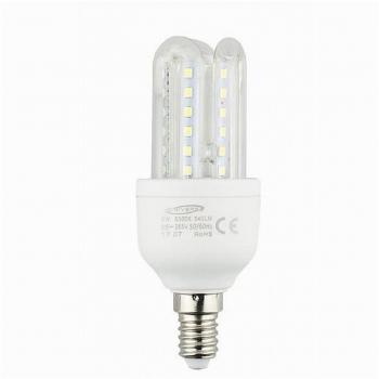 Bombilla LED E14 6W Luz Cálida 3000K, Fría 6500K y Natural 4000K - Pack de 3 unidades