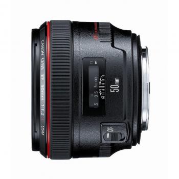 Canon EF 50mm f/1.2L USM Negro - Objetivo