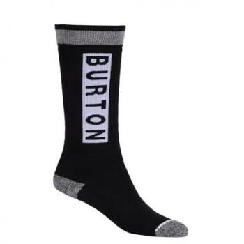 Burton Calcetines Weekend Midweight 2 Pares Negro, Gris - Calcetines de esquí, tejido medio, pack de 2 pares