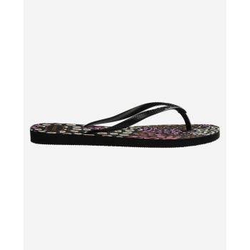 Havaianas - Chanclas de baño de mujer Slim Animals Limonada Negra/Rosa