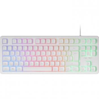 Mars Gaming MK023 TKL H-Mech Teclado Gaming FRGB Anti-ghosting Compatibilidad Universal Negro o Blanco Español/Francés/Portugués