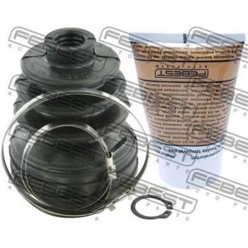 FEBEST Juego de fuelles para árbol de transmisión CV-joint boot 0515-DY3WT, alta resistencia, fácil instalación, incluye dos fuelles y abrazaderas