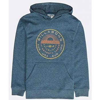 BILLABONG Rock Point HO Boys Sudadera con Capucha, Azul