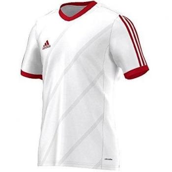 adidas Tabe 14 Jsy - Camiseta para hombre, color blanco / rojo, talla 3XL