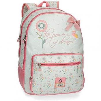 Enso Owls Mochila Doble Compartimento Multicolor 32x44x17 cms PVC 23.94L