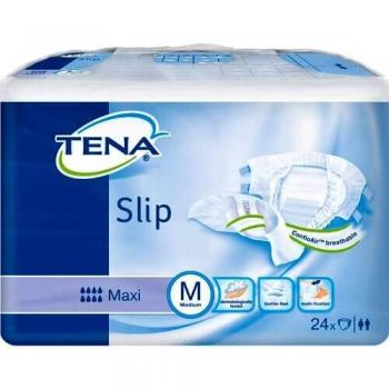 Tena Slip Maxi Medium Unisex Diapers - 24 Pack