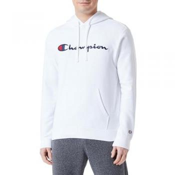 Sudadera con Capucha Champion para Hombre en Color Blanco, Talla XL, Modelo Legacy Icons-Heavy Spring Terry