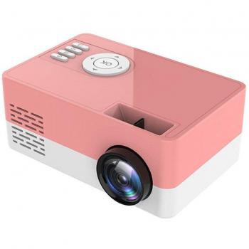 Mini proyector portátil J15, soporte para video 1080P, reproductor multimedia doméstico, de bolsillo
