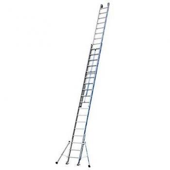 Escalera de Cuerda Platinium 500 Agrip - 2 Tramos - 18 Peldaños - Altura Máxima de Trabajo 7,98 m