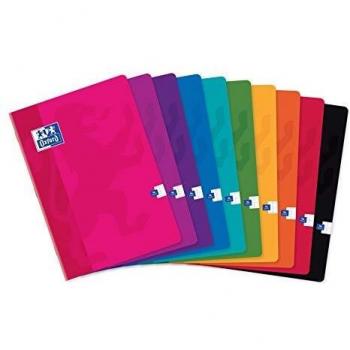 Oxford Notebook Piqué 21 x 29,7 cm, 96 páginas, azulejos grandes, colores surtidos, 1 pieza
