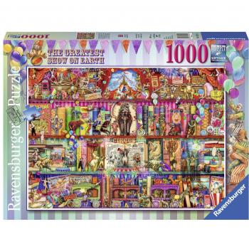 Puzzle Ravensburger - El Gran Espectáculo de la Tierra, 1000 Piezas, Tecnología Softclick, Fantasía