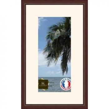 Marco de fotos de pared 17 x 17 x 37 x 37 marco, moderno, 2,3 cm de longitud, de madera, madera, Marron-38, Passe-Partout Chantilly