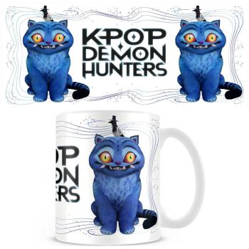 Taza Cerámica KPop Demon Hunters Derpy & Sussie 325ml, apta para lavavajillas y microondas, diseño divertido