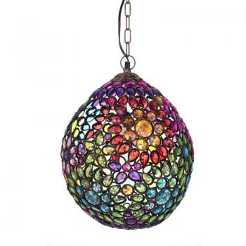 Lámpara de Techo Multicolor Globus India