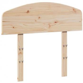 Cabecero de madera maciza de pino 100 cm
