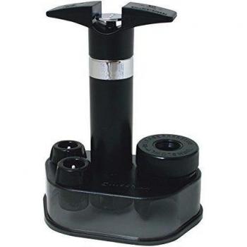 Peugeot Epivac Duo - Bomba con dos tapones para vino y champán con interruptor