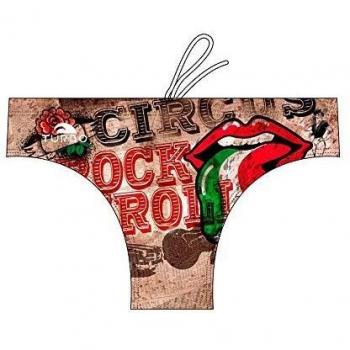 Bañador Slip Turbo Multicolor 2XL para Hombre