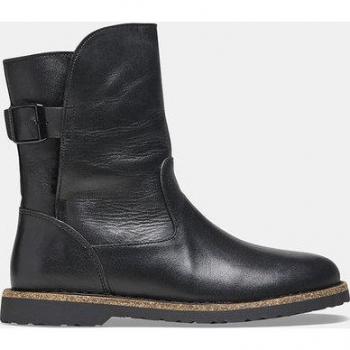 Birkenstock Uppsala Women's Shearling Boots - Black, Size 36