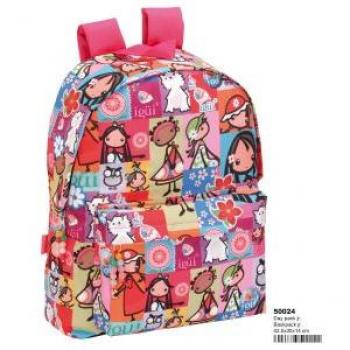 Mochila Escolar Igui Dolls 42 cm, Montichelvo 50024