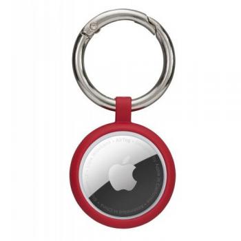 Llavero Airtag Greenland Rojo Manzana