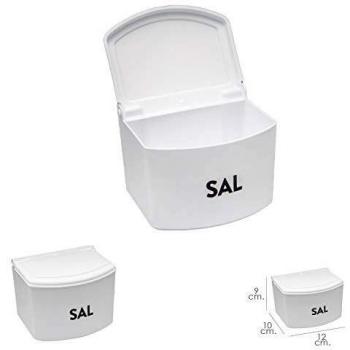 ORYX 5071145 Salero Plastico con Tapa Blanco