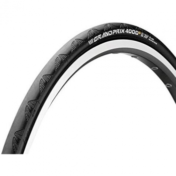 Continental Grand Prix 4000 SII Neumático Plegable para Bicicleta, Unisex Adulto, Color Negro, Tamaño 700x23